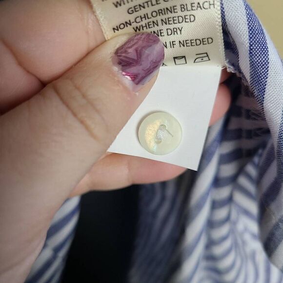 Max Studio Striped Sleeveless Top - Picture 6 of 8